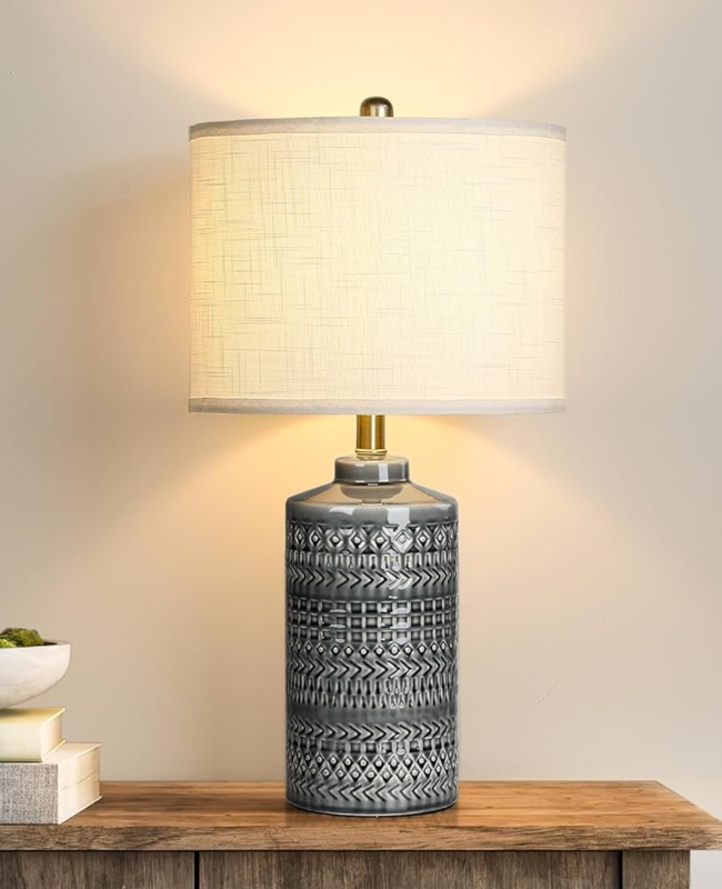Table Lamp Large Distressed Double Gourd Large Scale Bedside Lamp Styling