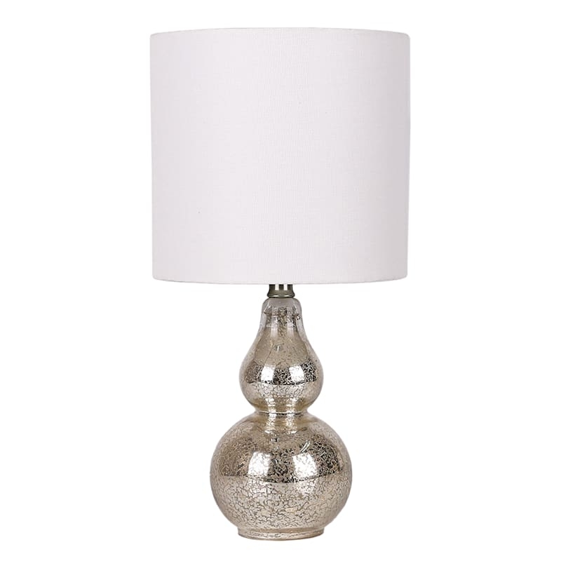 Table Lamp Mini Scale Mercury Glass Double Gourd Bedside Lighting