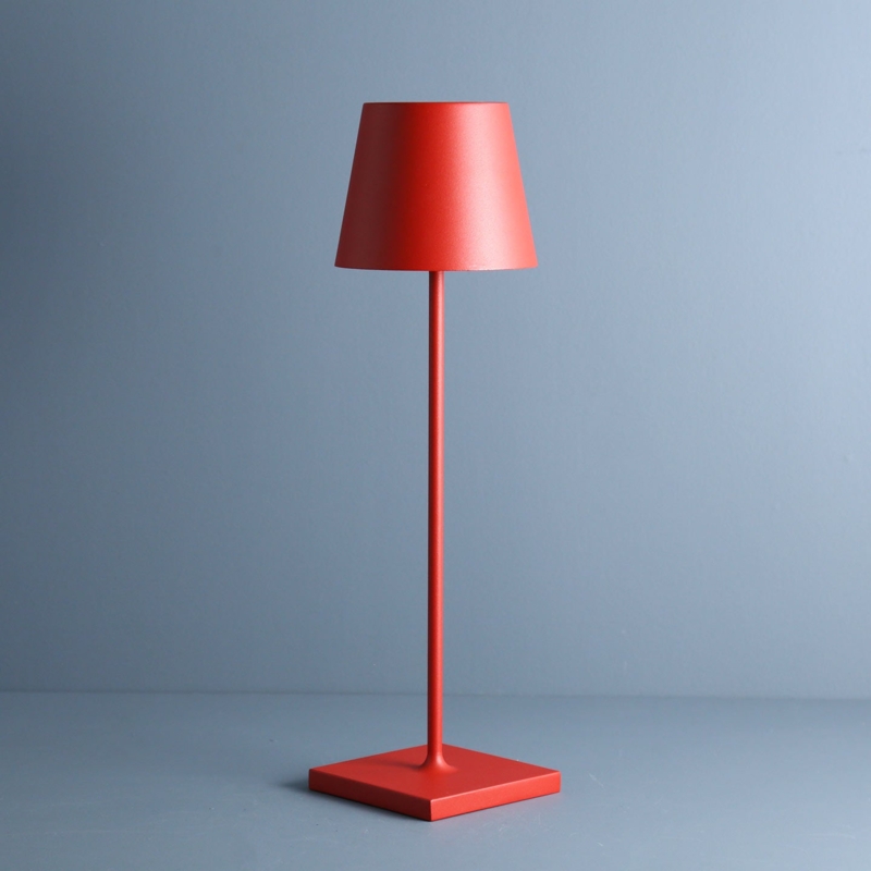 Table Lamp Mushroom Silhouette Cordless Functionality Matte Modern