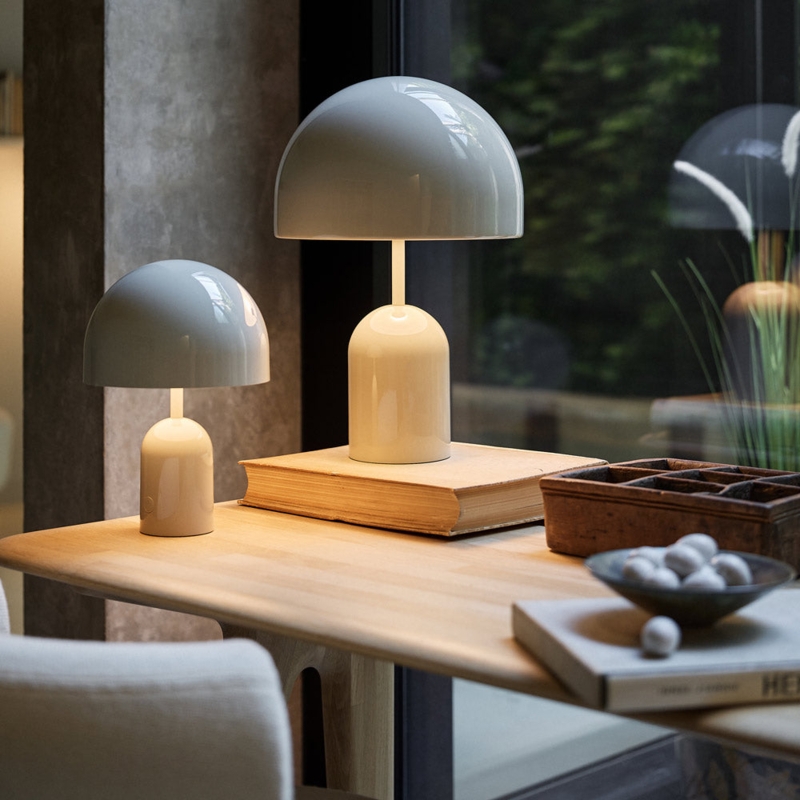 Table Lamp, Portable LED, Modern Chrome Finish, Cordless Desk Lighting Ideas