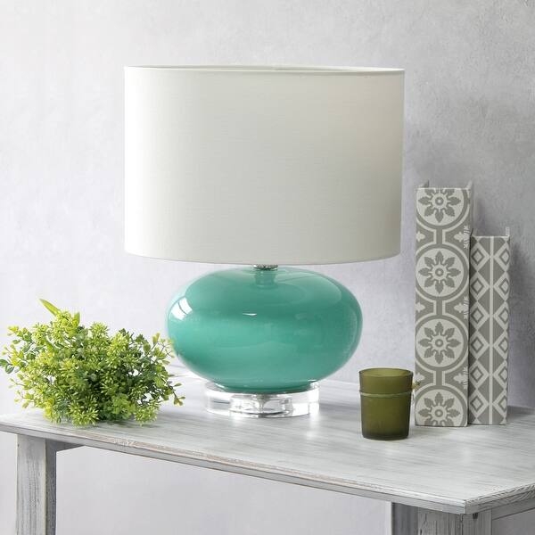 Table Lamp White Ceramic Egg Base Dimpled Texture Minimalist Bedside
