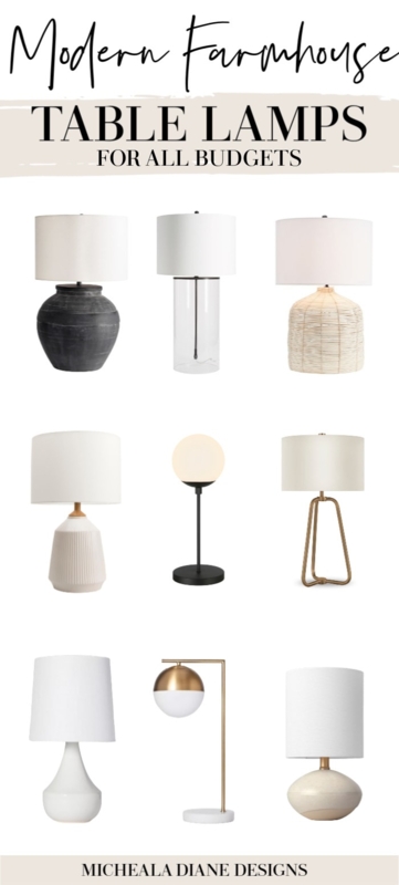 Textured Ceramic Table Lamps Neutral Palette with Linen-Like Shades