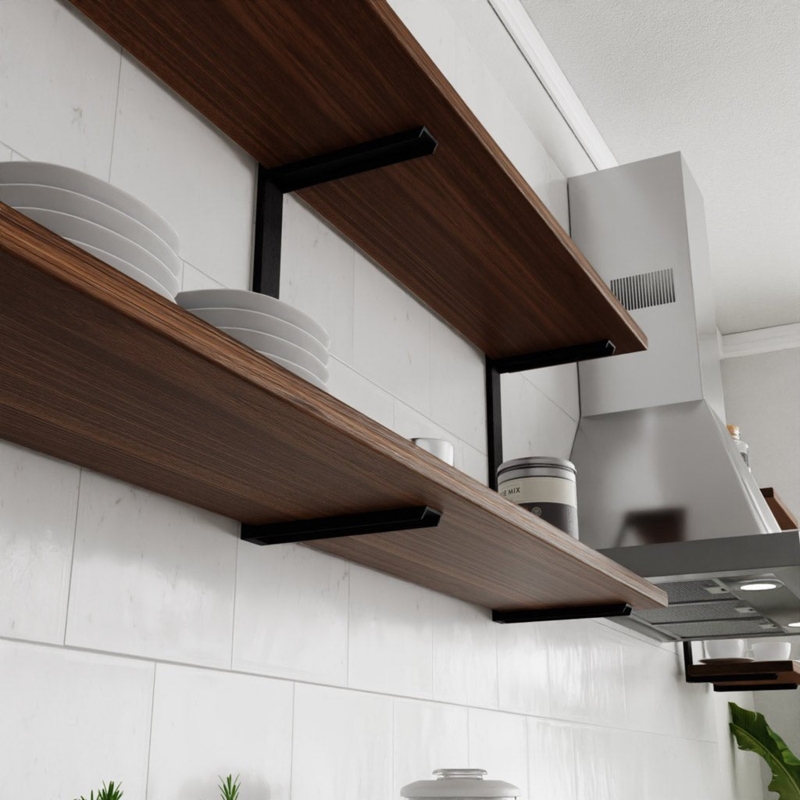 Wall Mounted Shelving: 2 Shelf Unit  Vault Furniture