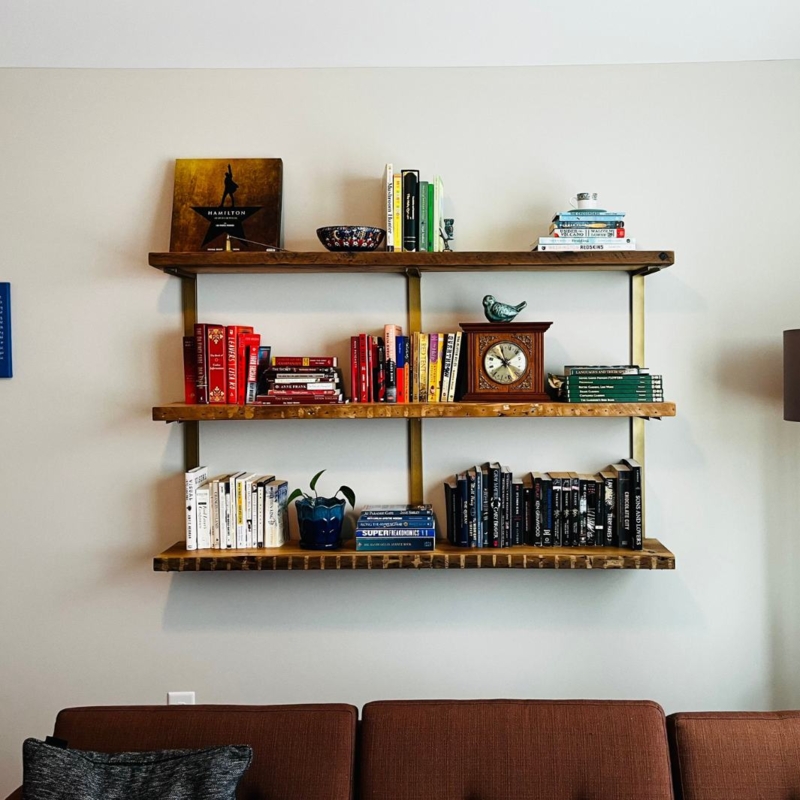 Wall Mounted Shelving: 3 Shelf Unit  Vault Furniture