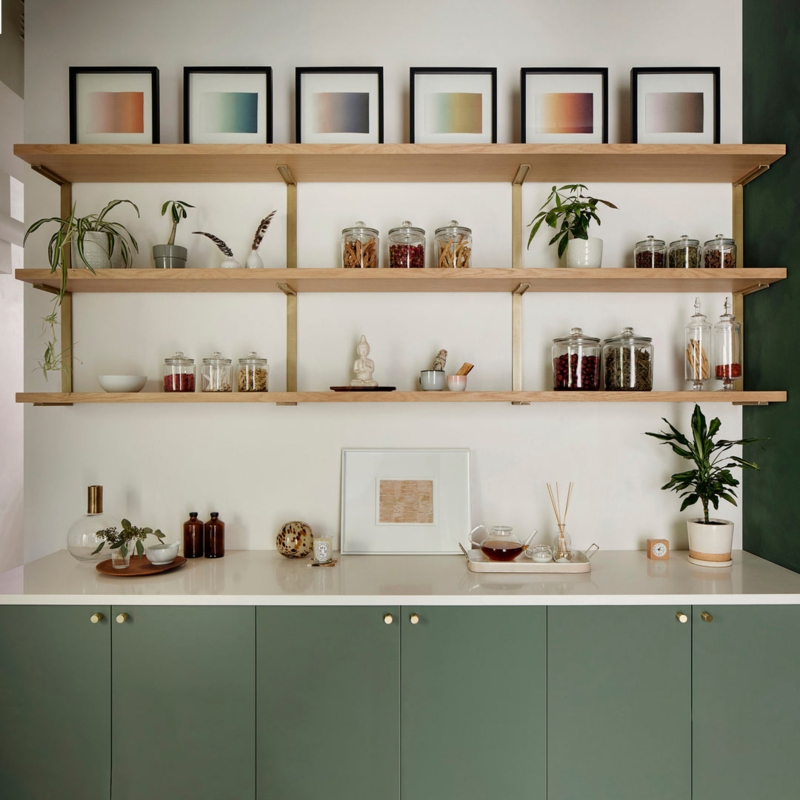 Wall Mounted Shelving Heavy Duty Industrial Brackets Walnut