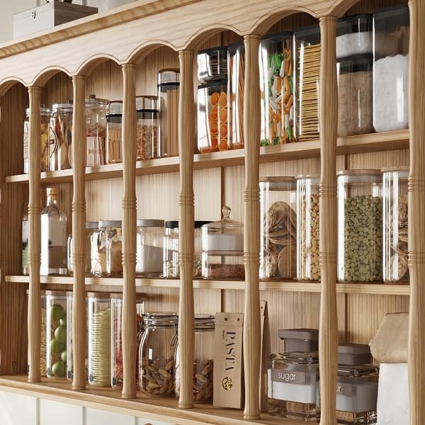 Wall Shelf Classic Espresso Cubby Storage Varied Sizes