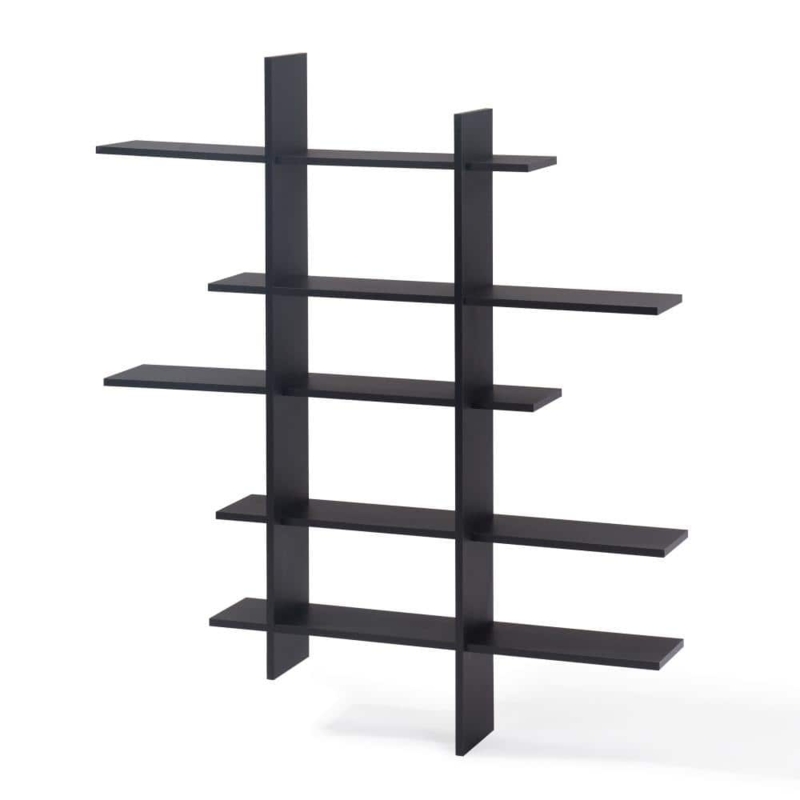Wall Shelf featuring Asymmetric Geometric Silhouette