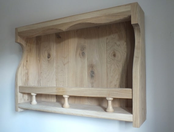 Wall Shelf Minimalist Wood Grain Texture Floating Design
