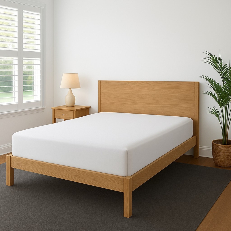 White Fitted Sheet Extra Deep Pocket Elasticized Corners Luxury