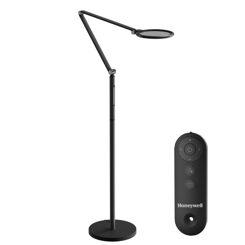 Adjustable Neck Floor Lamp, Remote Control LED Matte Finish
