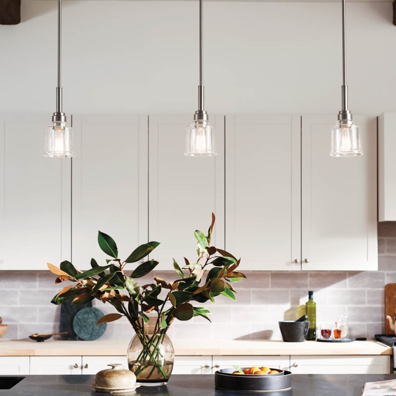 Aivian 5" Mini Pendant Brushed NIckel | Kichler Lighting