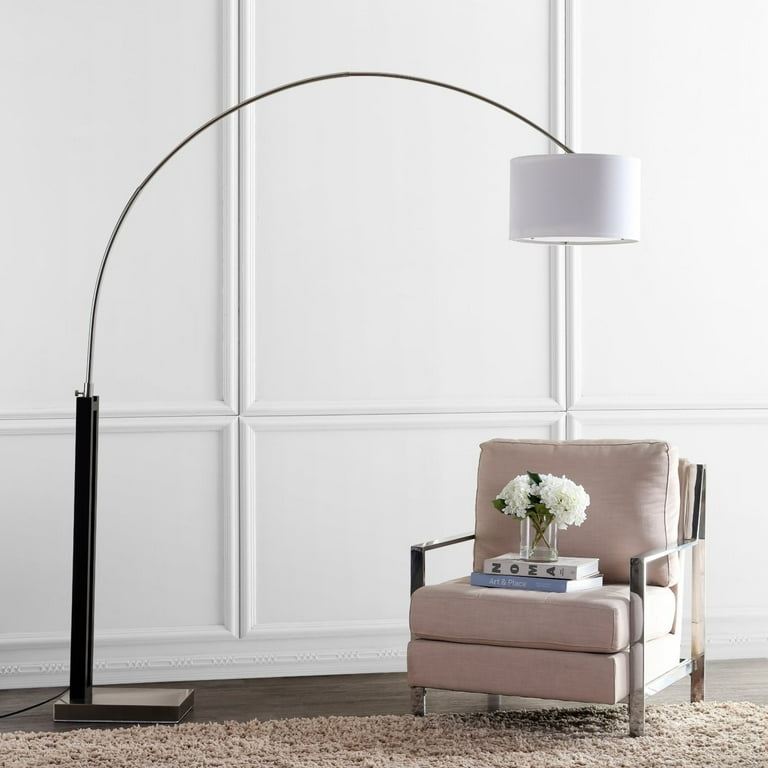 Arc Floor Lamp, Five Adjustable Arms with Mixed Metal Finish