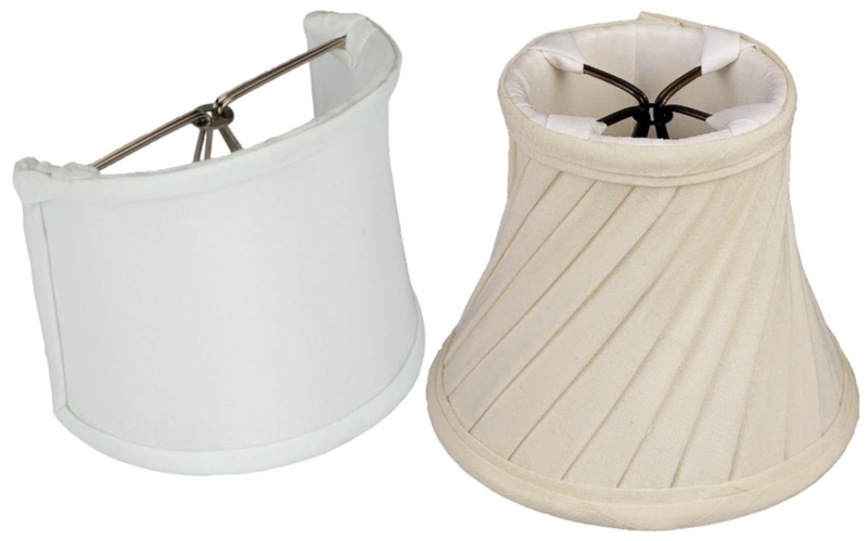 Assorted Lamp Shades Miniature Scale Diverse Shapes and Colors