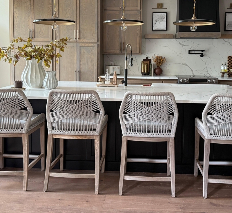 Brass Cone Pendant Lights Trio for Kitchen Island