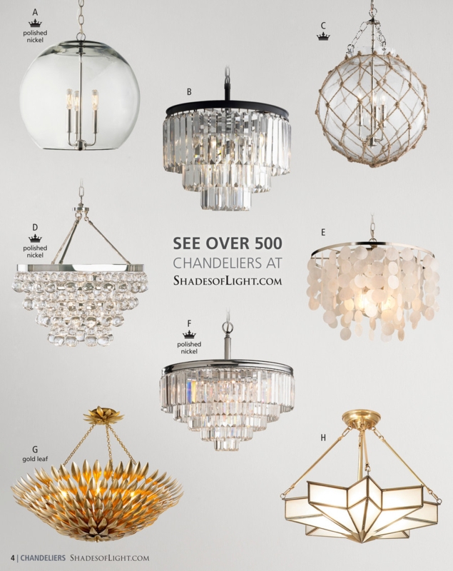 Chandelier, Faceted Glass Tiered Drum Silhouette, Brass Finish