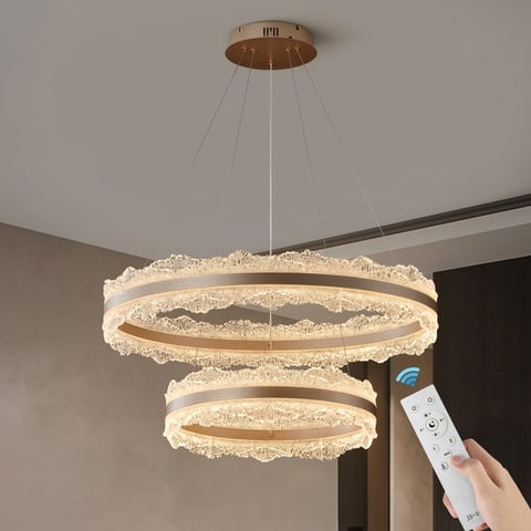 Chandelier: Multi-Arm Silhouette with Brass Finish and Spherical Globes