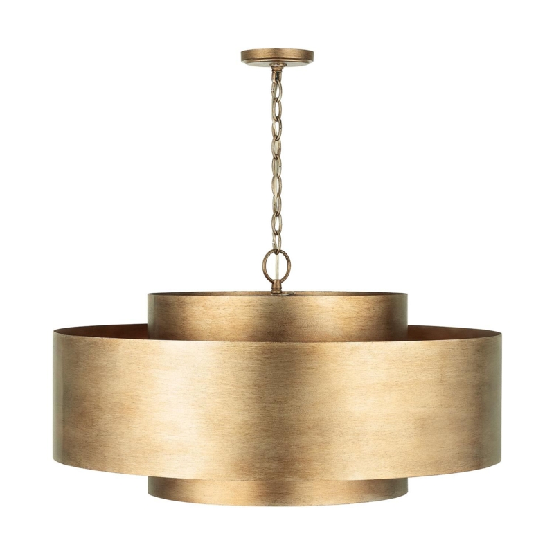 Chandelier Nine-Light Clear Glass Globes Mystic Lustre Modern Glam