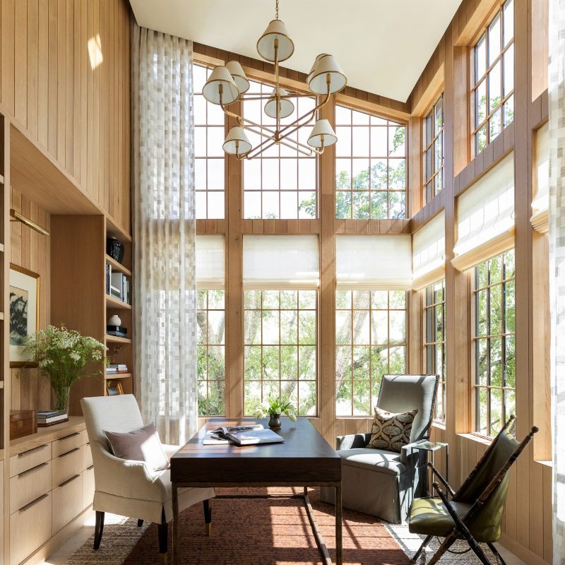 Chandelier, Two-Tier Polished Nickel Ebony, Polished Nickel Light
