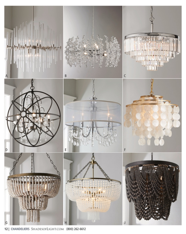 Chandelier with Drum Shade Tiered Crystal Prisms Gold