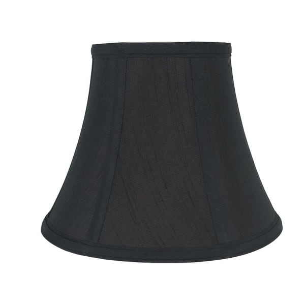 Classic Burgundy Bell Lamp Shade, Silk Like Texture, Satin Finish