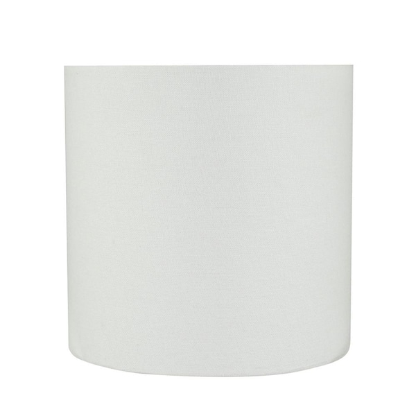 Cylinder Lamp Shade, Minimalist Hardback Fabric Modern