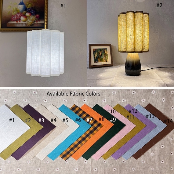 Cylindrical Lamp Shade, Extra Tall Teal Woven, Modern Minimalist