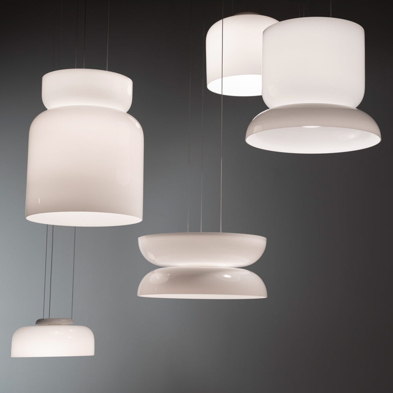 Cylindrical Pendant Light Up Down LED Slim Profile
