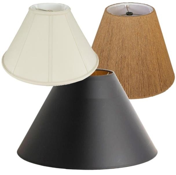 Drum Lamp Shade, Oversized Scale Cream Fabric, Transitional Modern