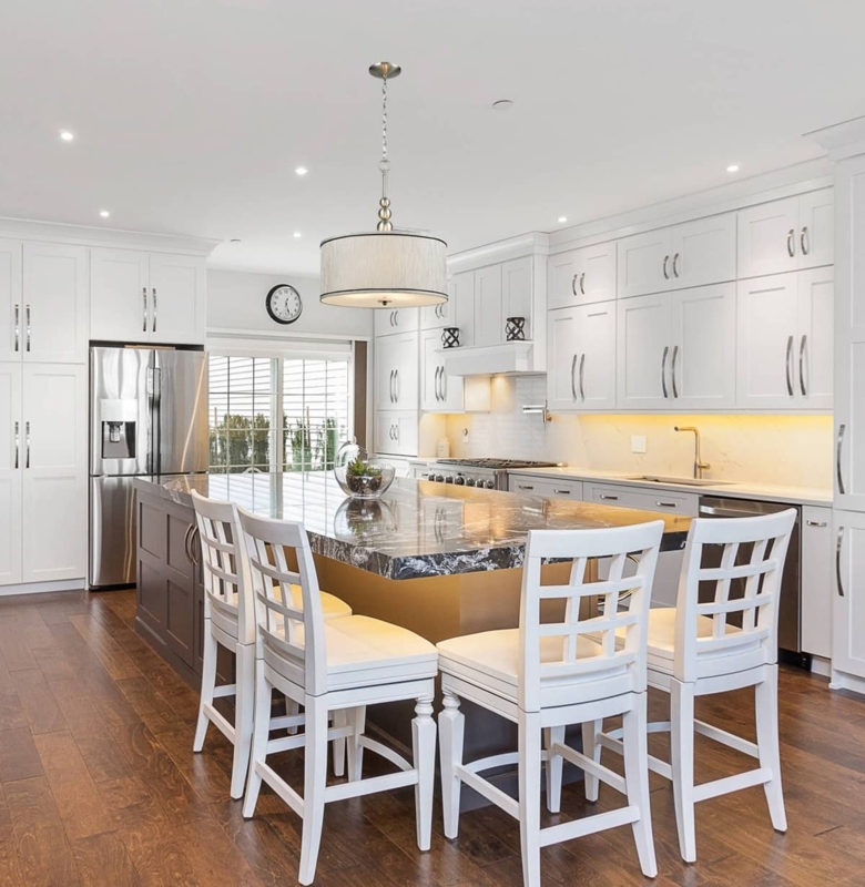 Drum Pendant: Oversized Off-White Fabric Shade with Brushed Nickel