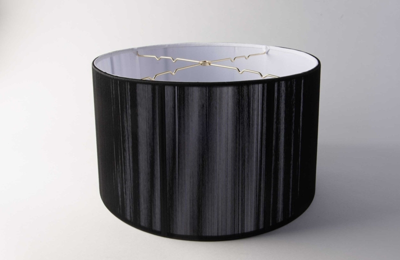 Drum Shade: String-Wrapped Textured Lighting Accessory