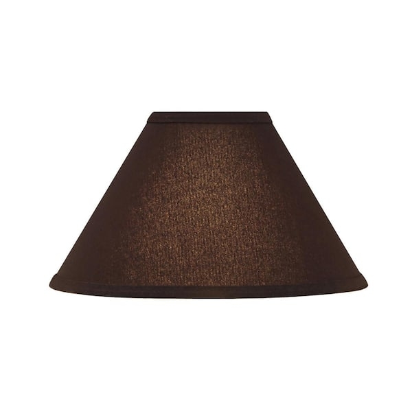Empire Lamp Shade Dark Brown Uno Fitter Hardback