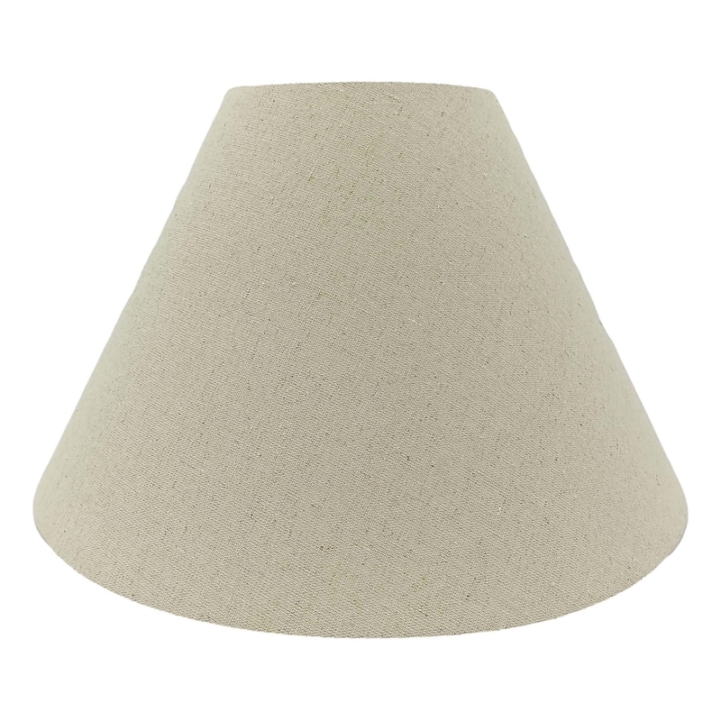 Empire Lamp Shade Linen Like Weave Traditional Classic Style