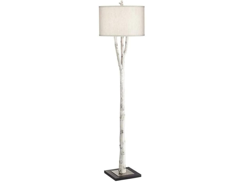 Floor Lamp Birch Tree Design, LED Branch Tips Nature
