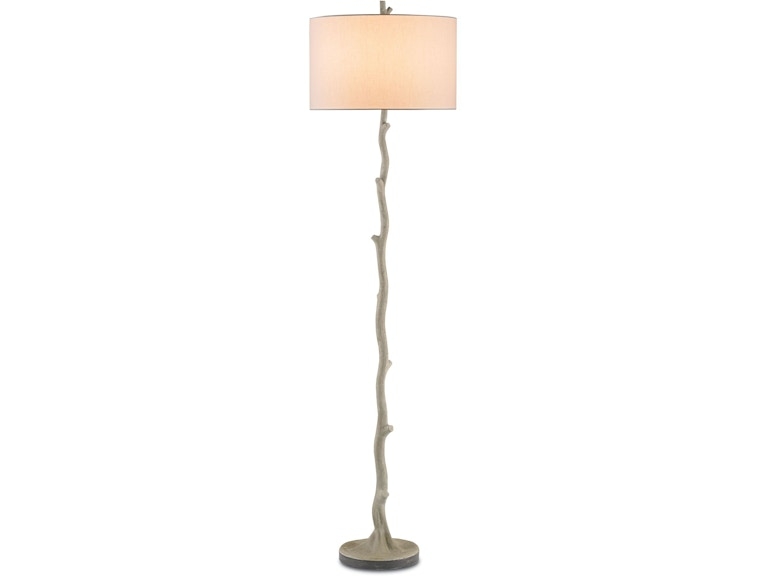 Floor Lamp Faceted Stone-like Base Modern Geometric Lighting