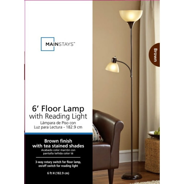 Floor Lamp Functional Task Lighting Adjustable Arm Metal Base