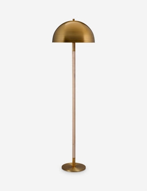Floor Lamp Matte Dark Bronze Ultra Slim Stem Architectural Profile