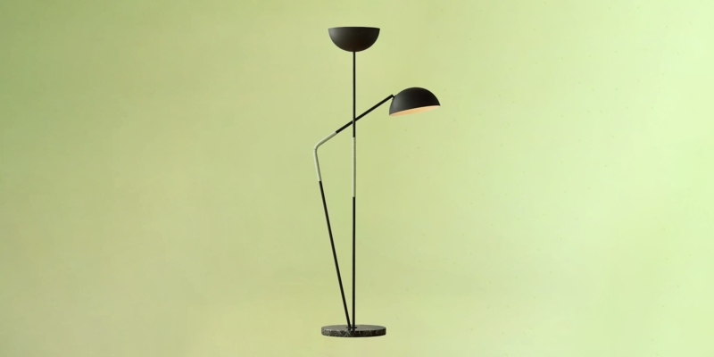 Floor Lamp Multiple Styles Mixed Metal Finishes Living Room Design