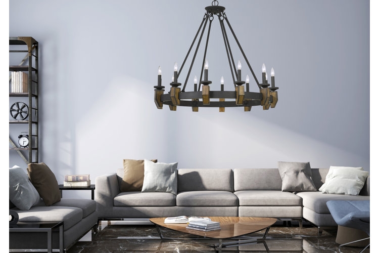 Floor Lamps Layered Design Slat Wall Sheer Window Treatments Airy