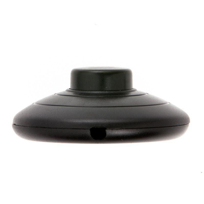 Floor Switch Fabric Covered Cord Matte Black Finish Foot Operated