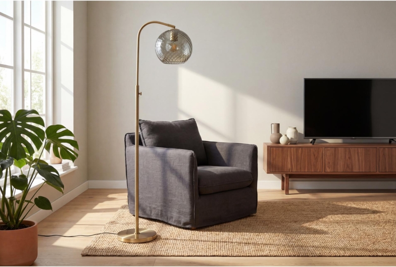 Glam Floor Lamps & Standing Lamps | Living Spaces