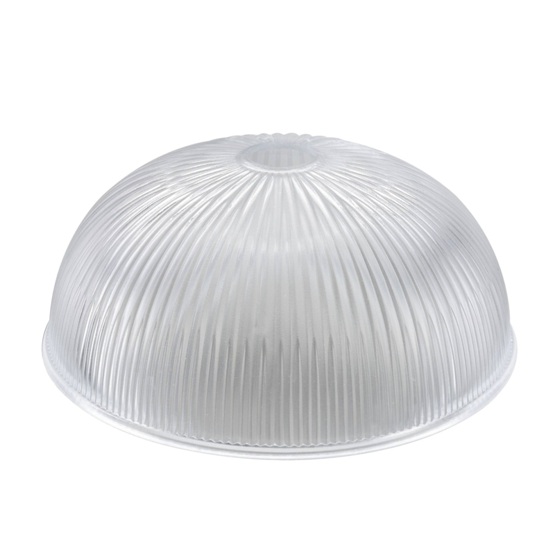 Lamp Shade: Clear Glass Bowl Torchiere Replacement Polished Finish