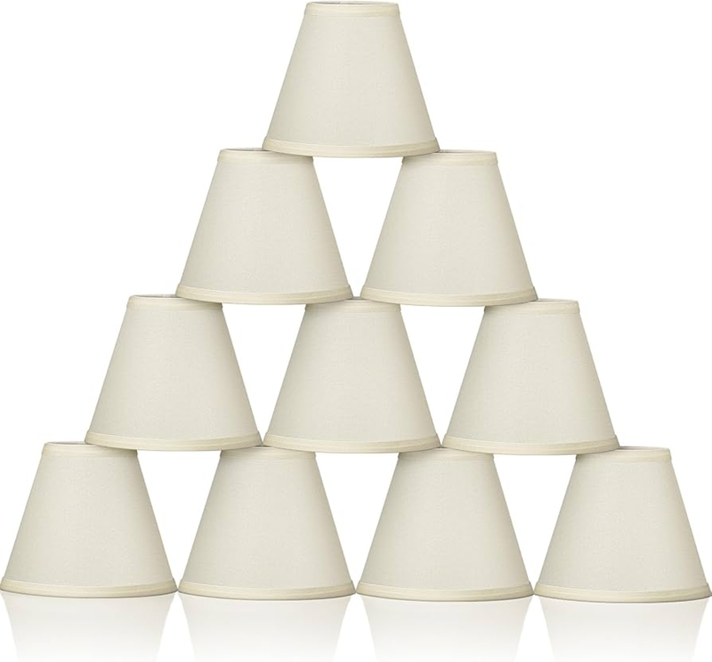 Lamp Shade Clip-on Fitter Small Scale Empire Set Traditional