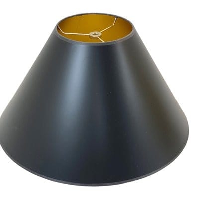 Lamp Shade: Hardback Paper Empire with Gold Interior