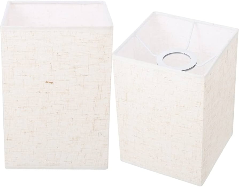 Lamp Shade Natural Burlap Coarse Weave Rustic Texture Replacement