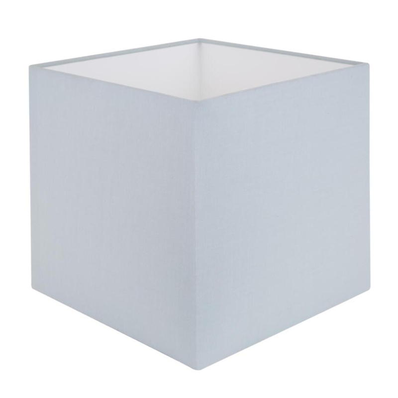 Lamp Shade Off White Cube Woven Texture Textured Textile Lamp Shade