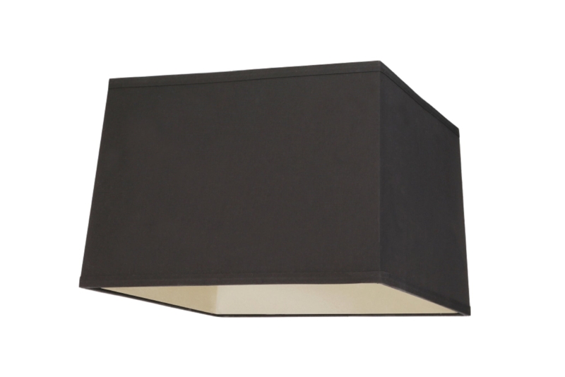 Lamp Shade Square Hardback Oatmeal Linen Transitional Replacement