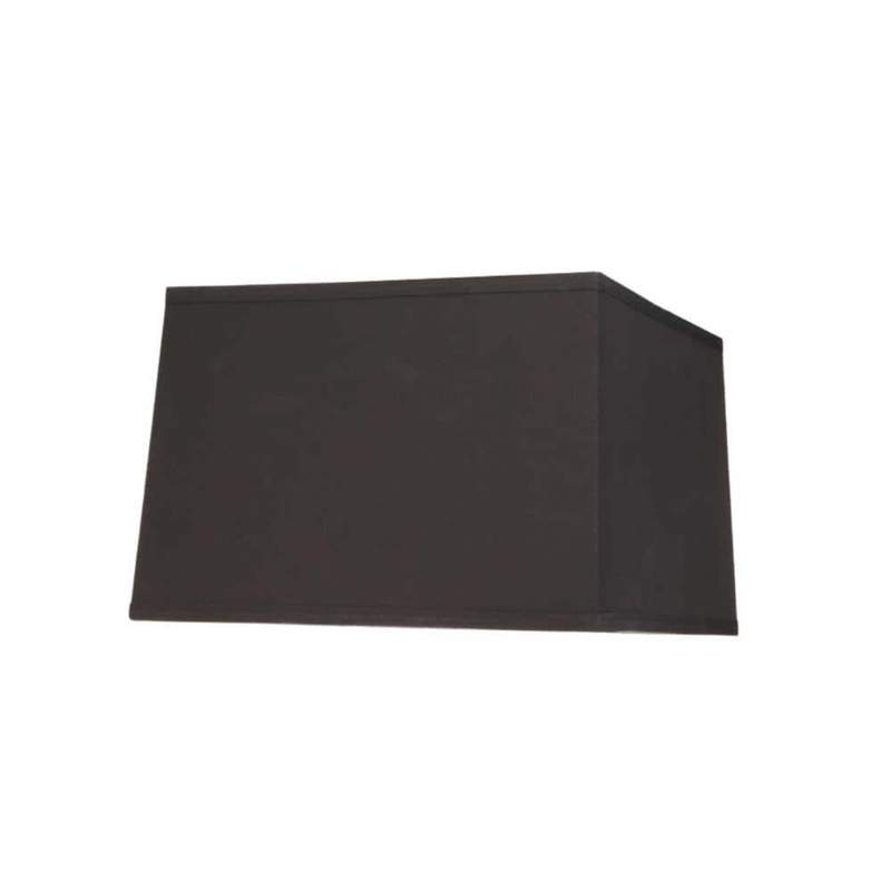 Lamp Shade Square Matte Black Gold Lining Modern Glam