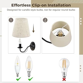 Lamp Shade Tapered Barrel Set of Six Oatmeal Woven, Neutral
