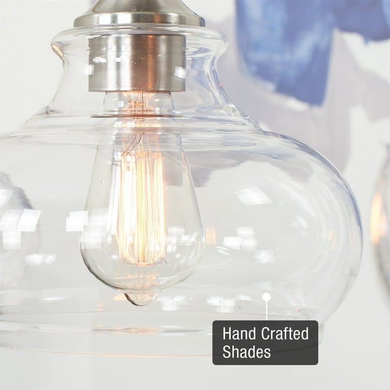 Lamp Shade: Transitional Glass Bell Flared Rim Replacement Glossy