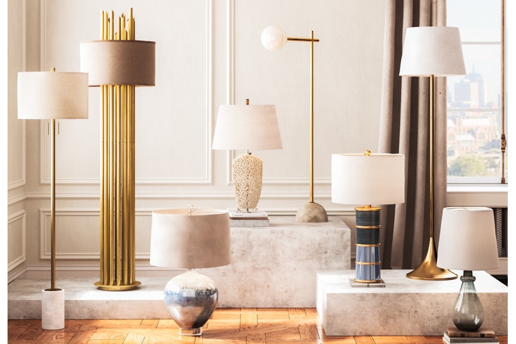 Lamp Shade Variety Silhouette Guide Neutral Fabric How to Choose